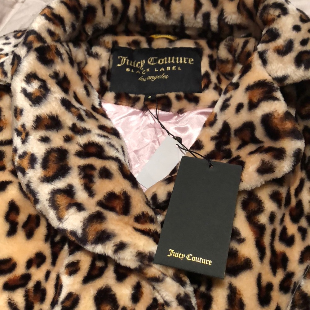 JUICY COUTURE Animal Teddy Coat